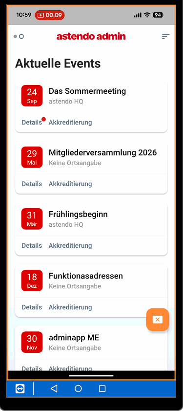 adminapp teilnehmersuche