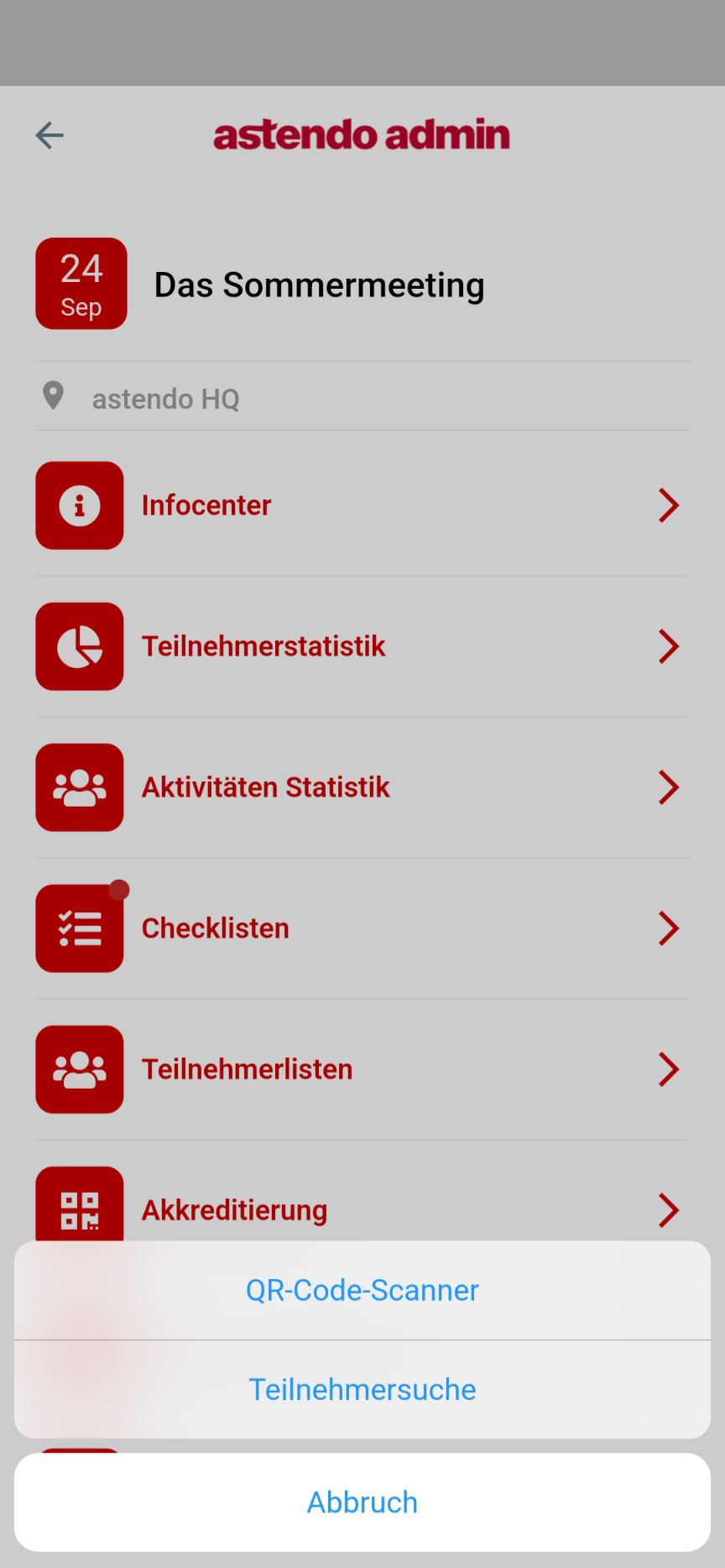 adminApp Akkreditierung adminApp Akkreditierung